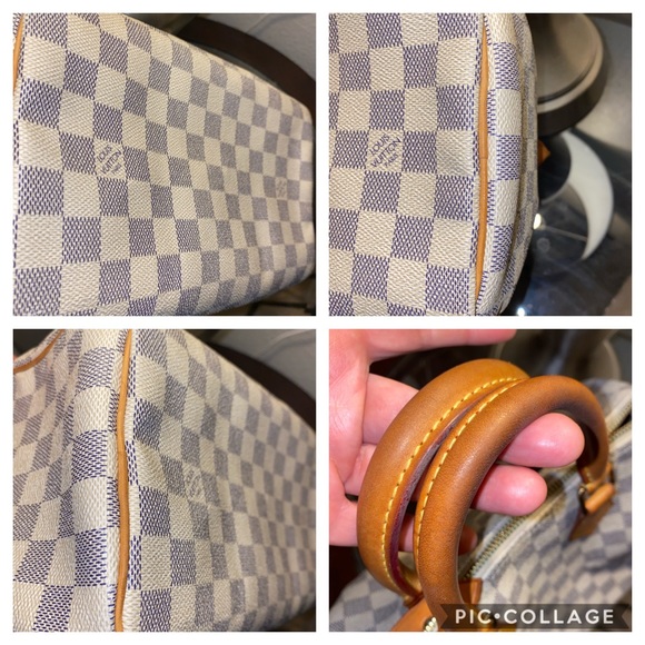 ❌Sold❌ Louis Vuitton Speedy 25 Azur Damier - Picture 9 of 15